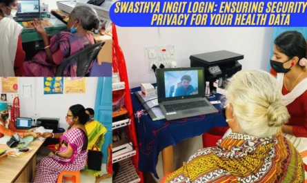 tHIS EMAGE SHOWING A Swasthya Ingit Login: Ensuring Security and Privacy for Your Health Data