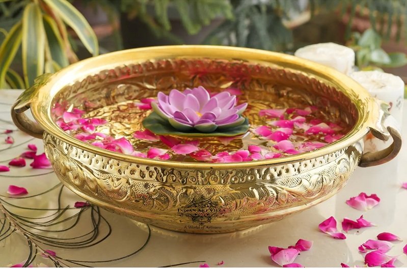 How to Use Urli Bowls for Elegant Pooja Decorations